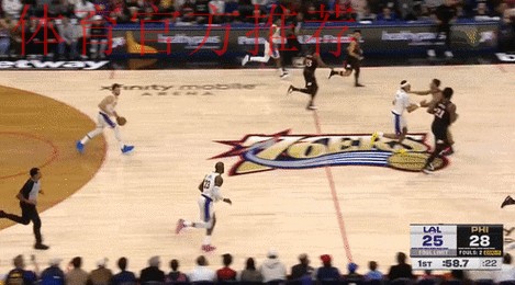 湖人112-108险胜76人，詹姆斯末节12分收下比赛，恩比德21中4